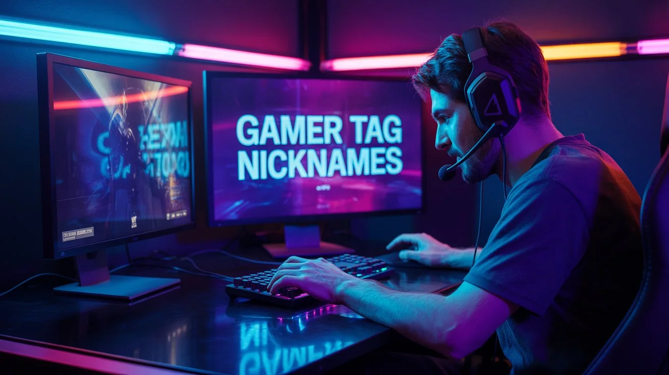 Gamer Tag Nicknames