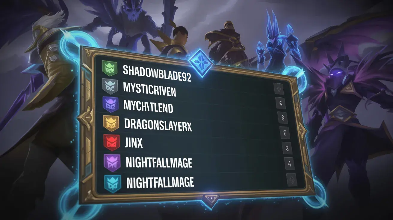 League of Legends nicknames