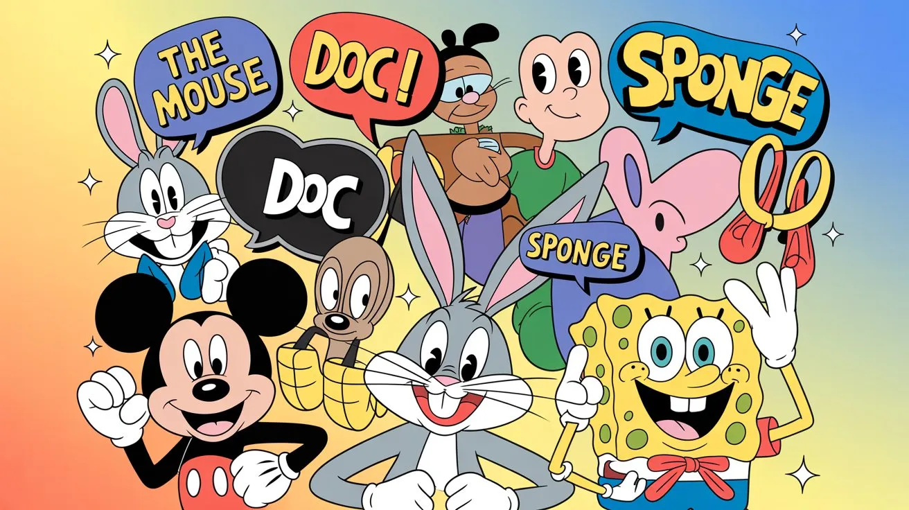 Cartoon Character Nicknames