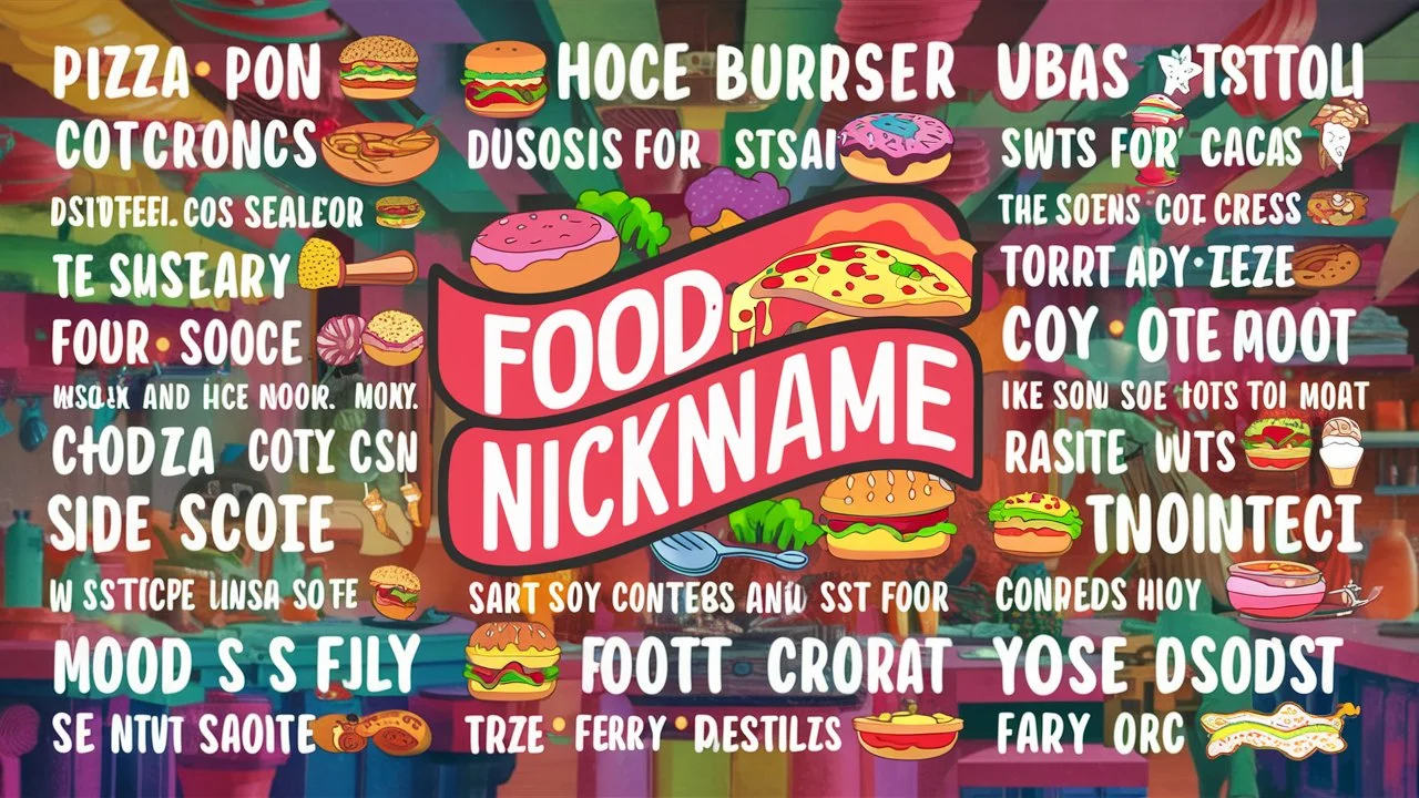 Food-Inspired Nicknames