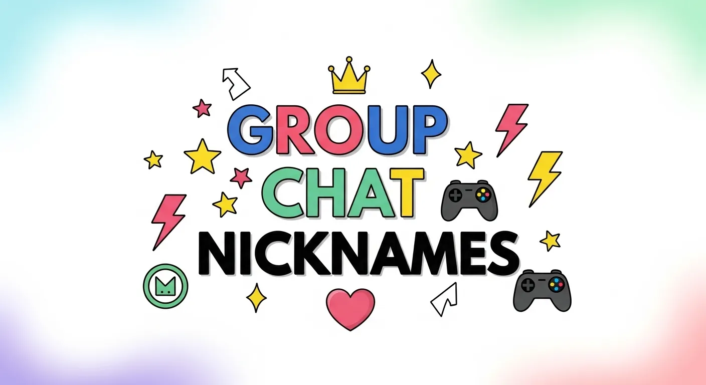 Group Chat Nicknames