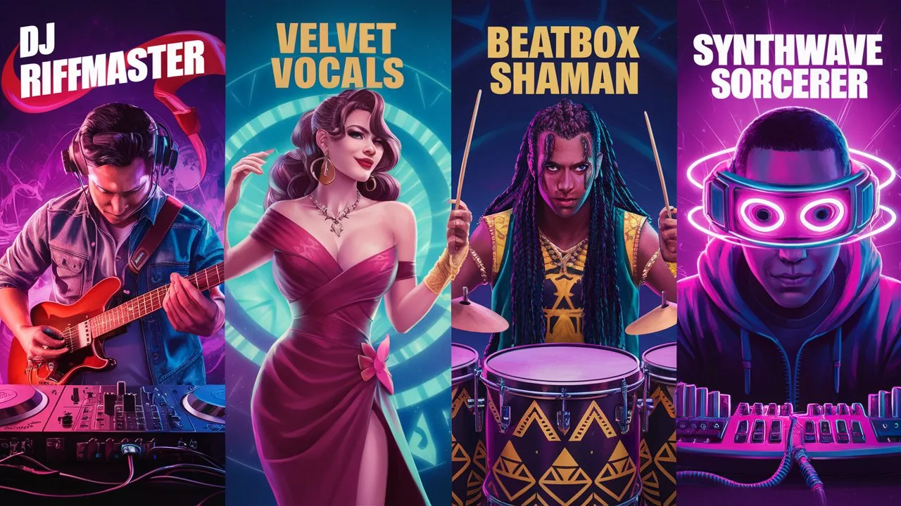 Music-Inspired Nicknames