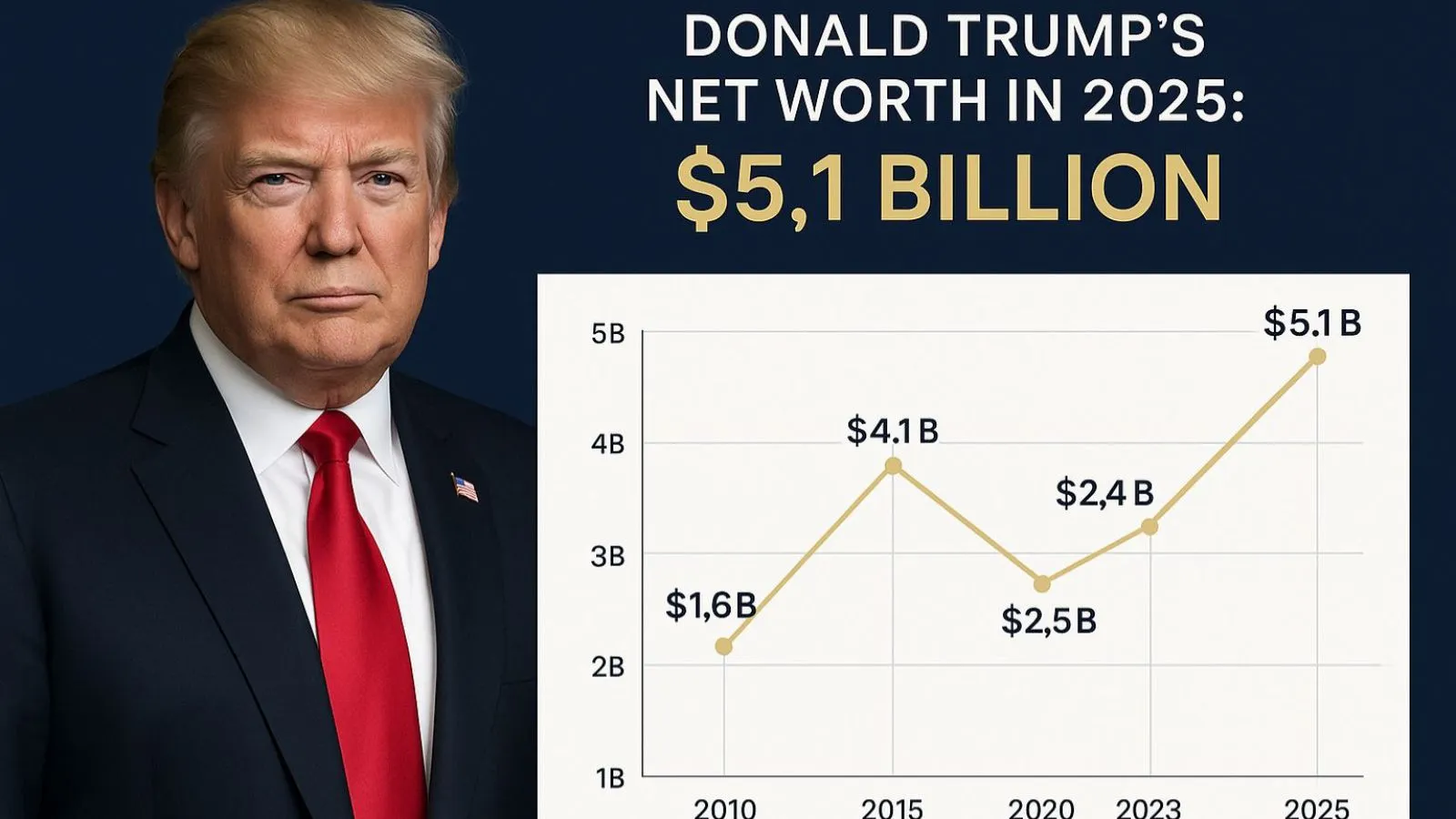 Donald Trump Net Worth 2024