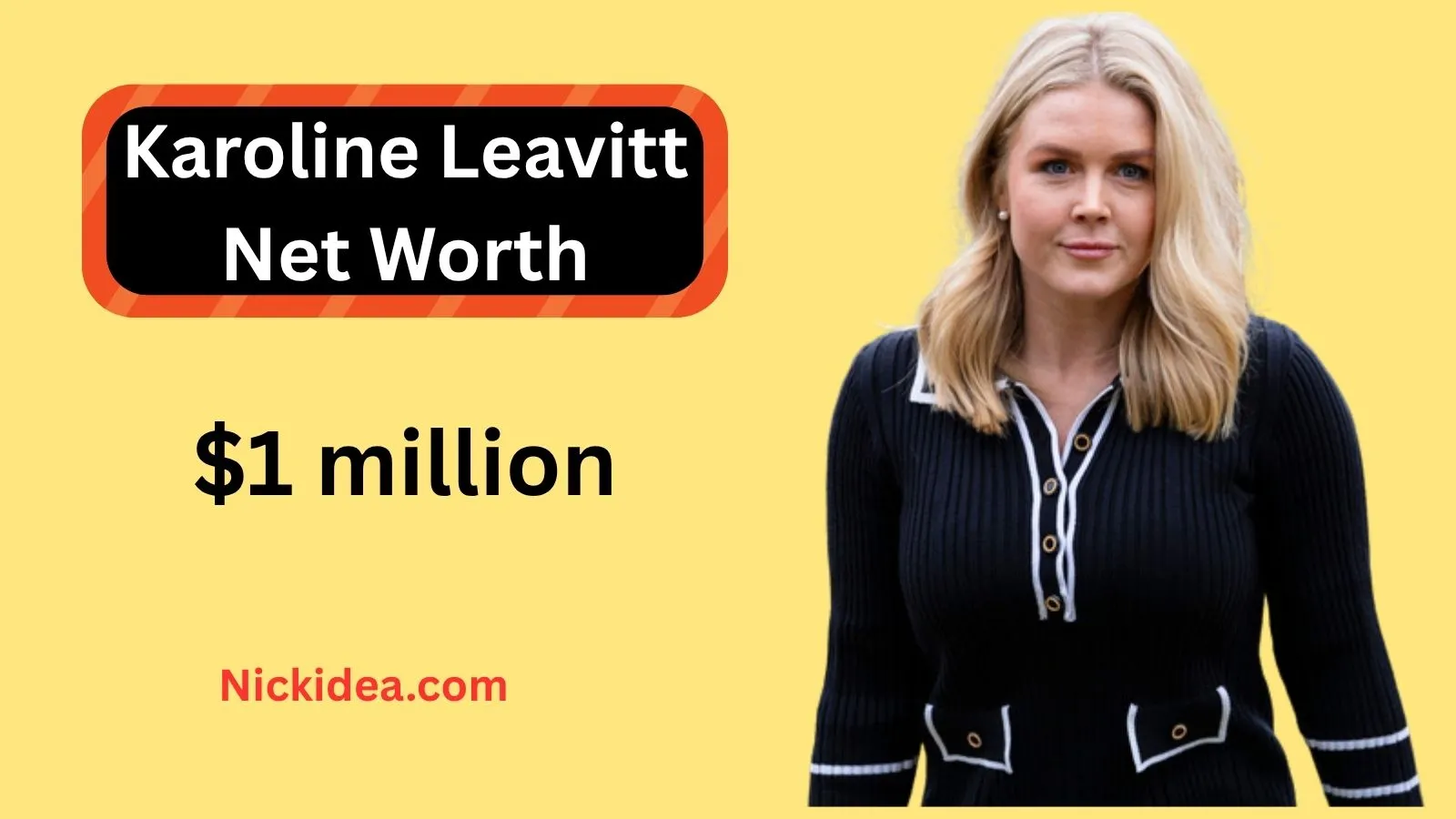 Karoline Leavitt Net Worth