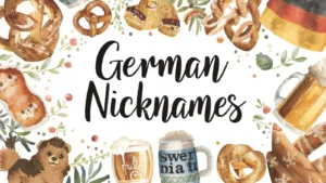 German Nicknames