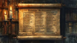 Russian Nicknames