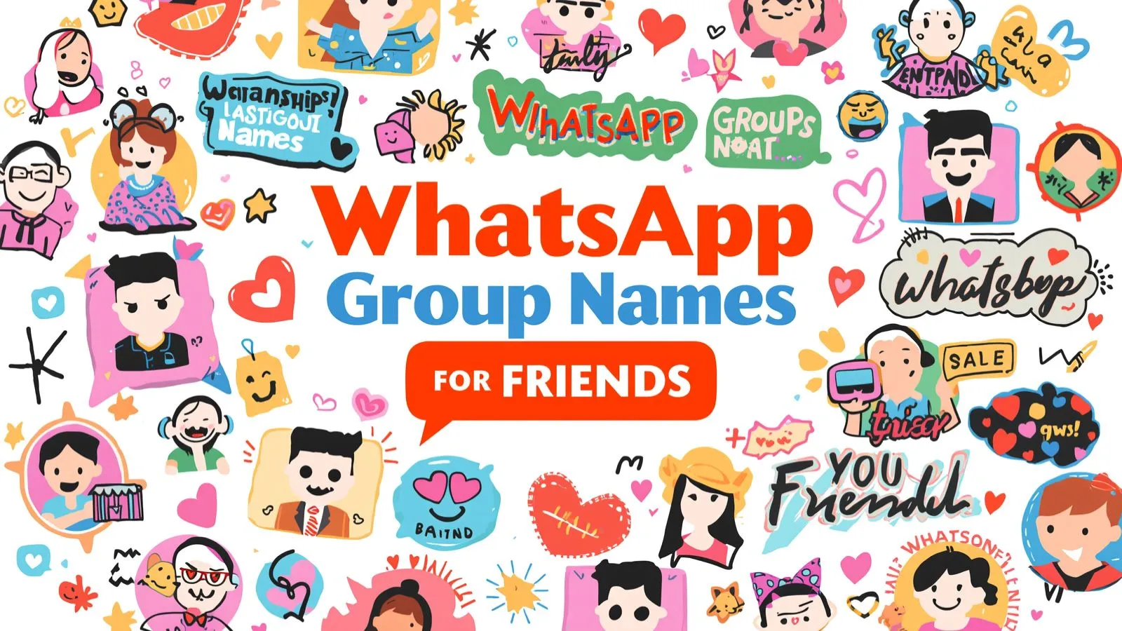 WhatsApp Group Names for Friends